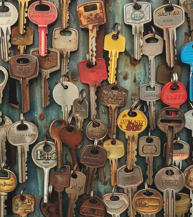 Verschiedene Schlüssel als Schutz vor Diebstahl ist eine unserer Dienstleistungen