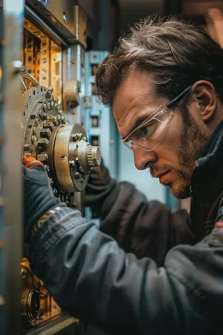 Der Schlosser führt Tresoröffnungen in Weeze durch