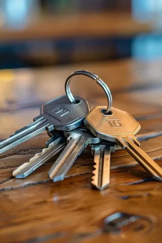 Bündel von Schlüsseln